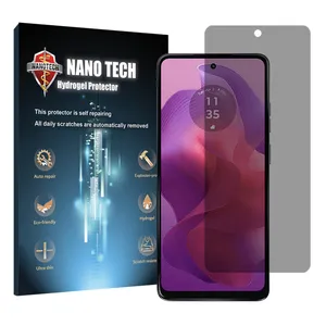 Nano tech Privacy screen protector suitable for Motorola Moto G24 mobile phone