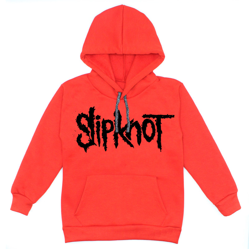 هودی پسرانه مدل W84 Slipknot رنگ قرمز