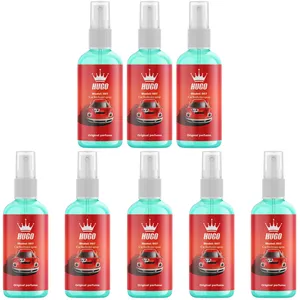 اسپری خوشبو کننده خودرو هوگو مدل 007 با رایحه Perfume حجم 50 میلی لیتر بسته 8 عددی