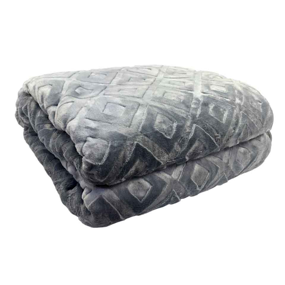پتو شادیلون مدل لوزی سایز 220x200 سانتی متر
