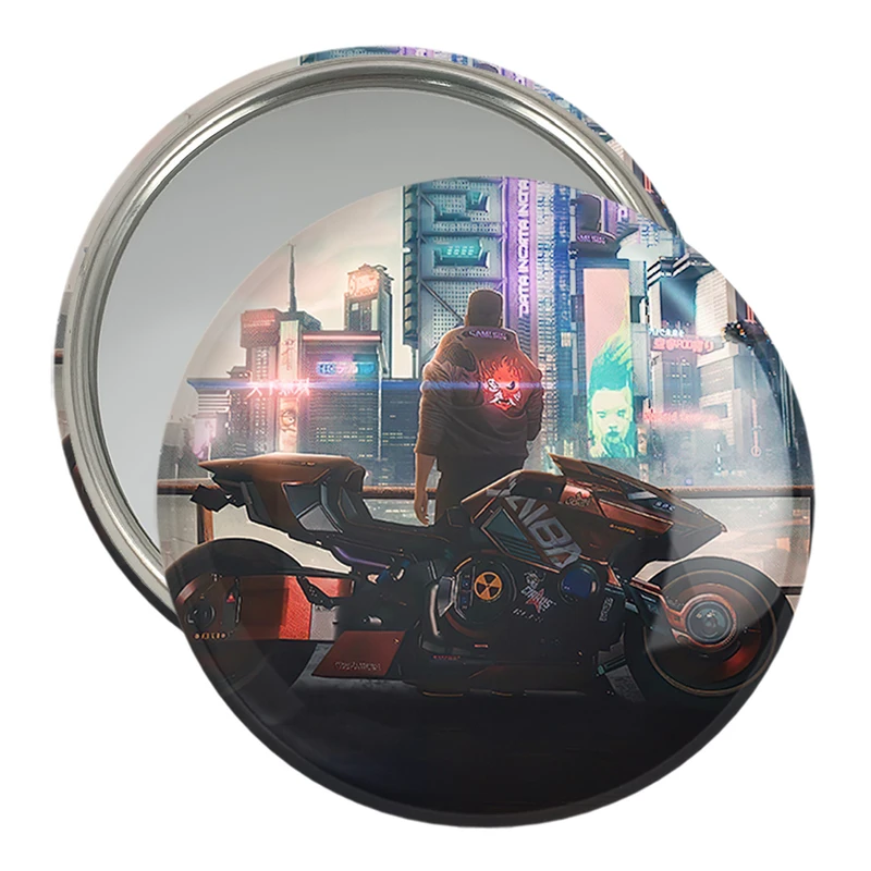 آینه جیبی خندالو مدل وی سایبر پانک  کد 30558