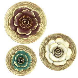 دیوارکوب طرح گل کد 28-28 مجموعه 3 عددی