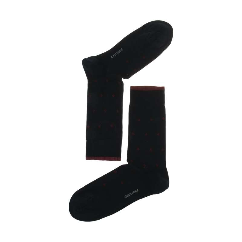 جوراب مردانه اکسلنس مدل M0211006SO-NAVY
