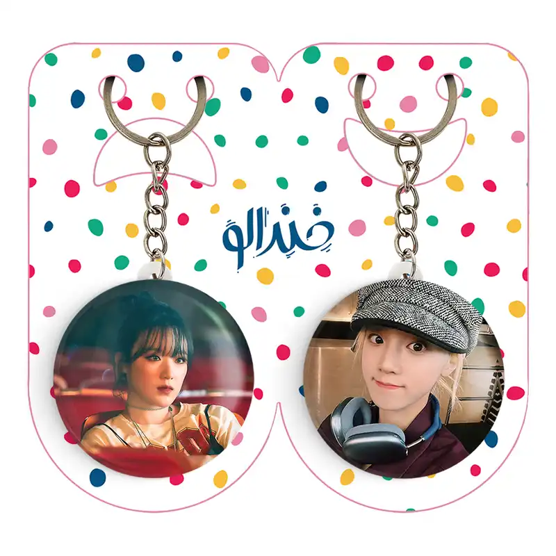 جاکلیدی خندالو مدل شوهوآ گروه جی آیدل GIdle کد 1954719551 مجموعه 2 عددی