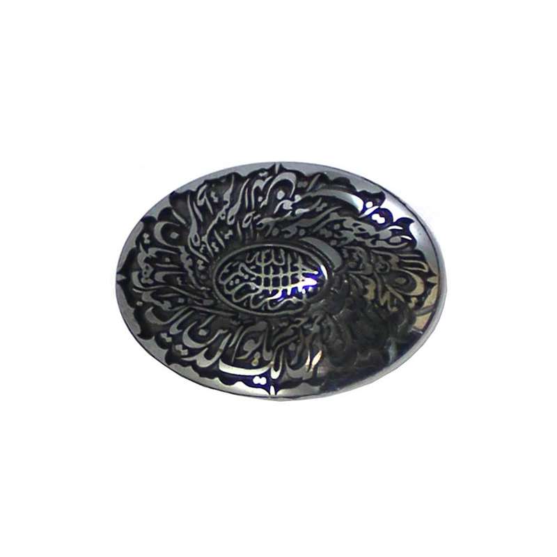 سنگ حدید خطی طرح سوره حمد کد 589310