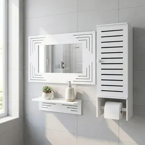 ست سرویس بهداشتی سه پارچه خونه خاص مدل خطی