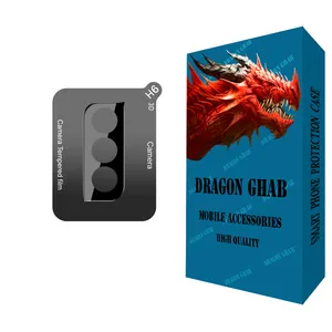 محافظ لنز دوربین دراگون قاب مدل 3D مناسب برای گوشی موبایل سامسونگ Galaxy S22 5G