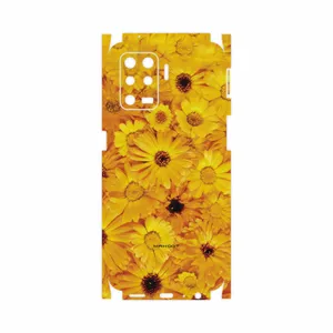 MAHOOT Yellow-Flower-FullSkin Cover Sticker for Oppo A94 4G