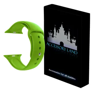  بند اکسسوری لند مدل A-silicon مناسب برای اپل واچ 41 / 40 / 38 میلی متری 