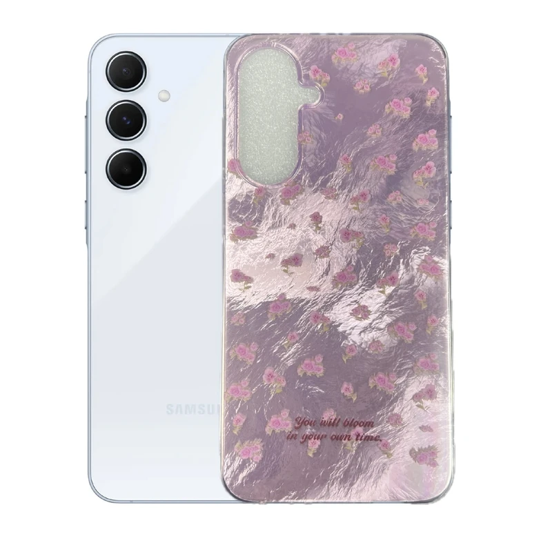 کاور طرح شکوفه مناسب برای گوشی موبایل سامسونگ Galaxy A16