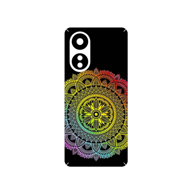 برچسب پوششی ماهوت مدل Mandala Design 4 مناسب برای گوشی موبایل اپو A58 4G