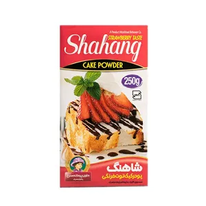 پودر کیک توت فرنگی شاهنگ - 250 گرم