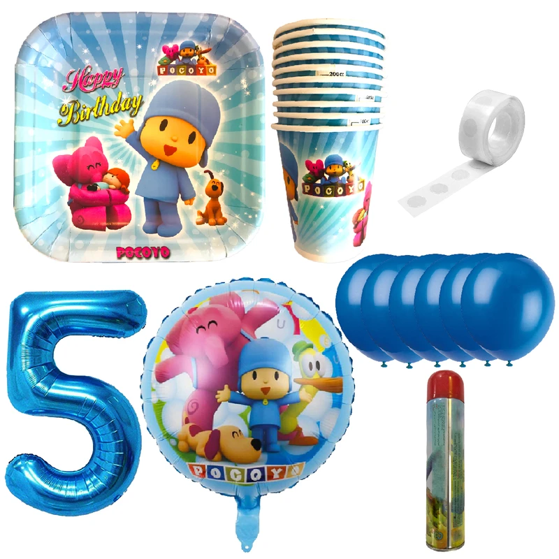 مجموعه 30 عددی تم تولد مسترتم طرح پوکویو پلاس کد 5