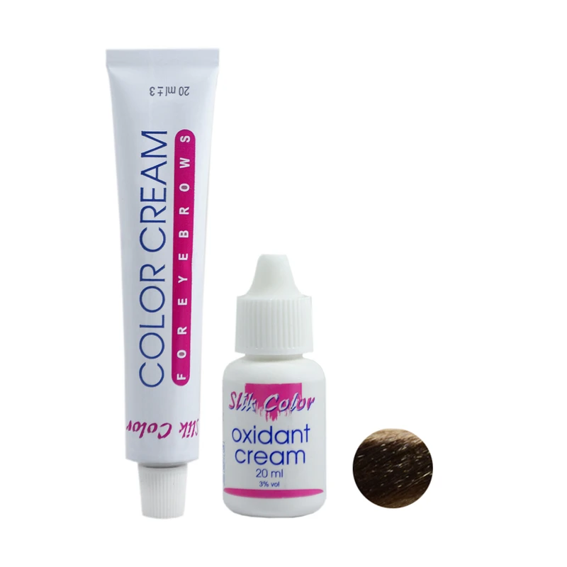 کیت رنگ ابرو سلیک کالر شماره 8.31 حجم 20 میلی لیتر رنگ بژ