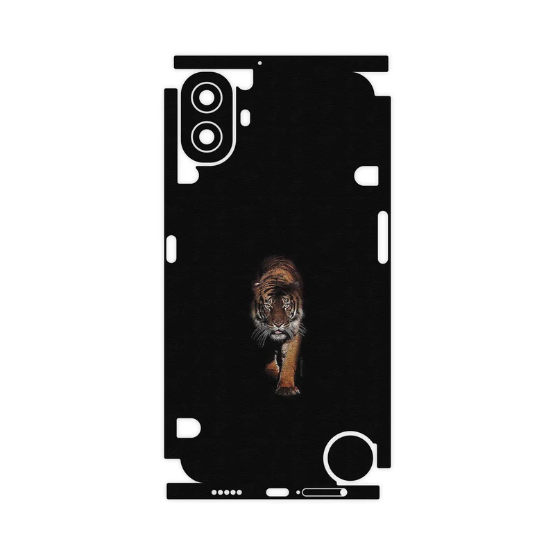 برچسب پوششی ماهوت مدل Wild_Tiger-FullSkin مناسب برای گوشی موبایل ناتینگ CMF Phone 1