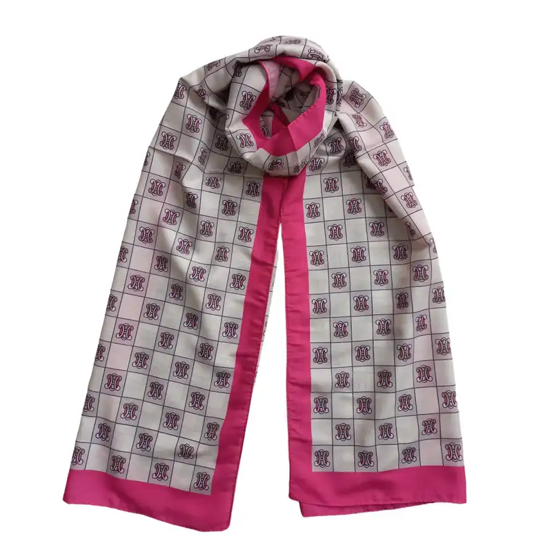 شال زنانه مدل نخی تابستانی مربعی چهارخانه کد 73