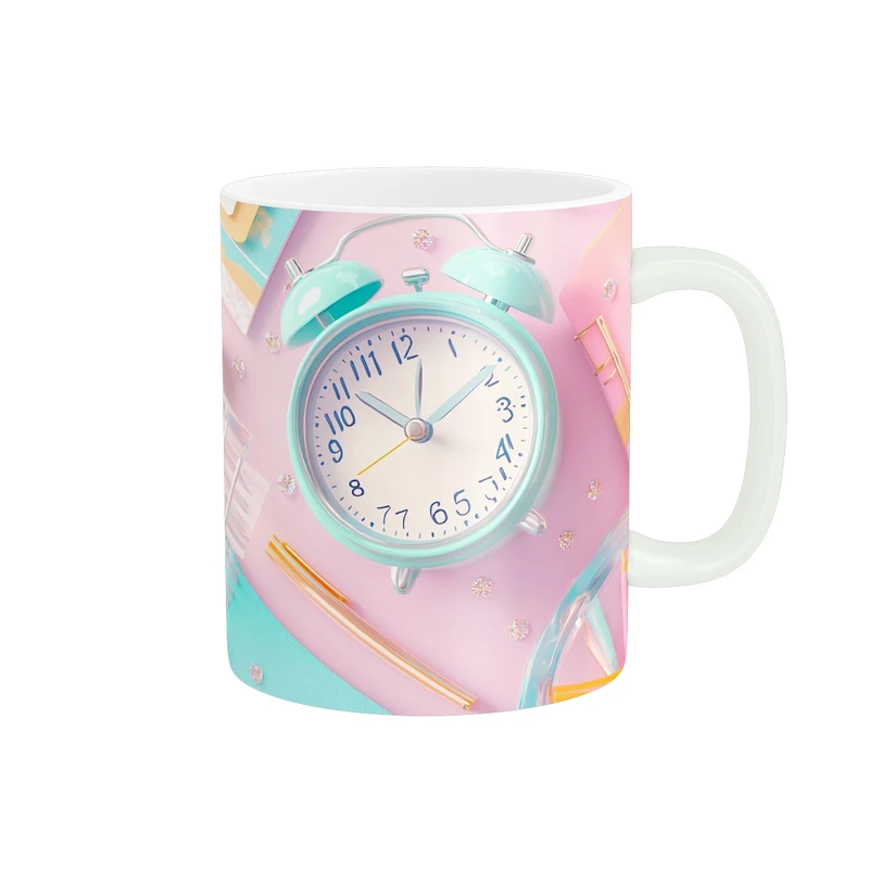 ماگ پاد آفرین طرح ساعت کد 4675