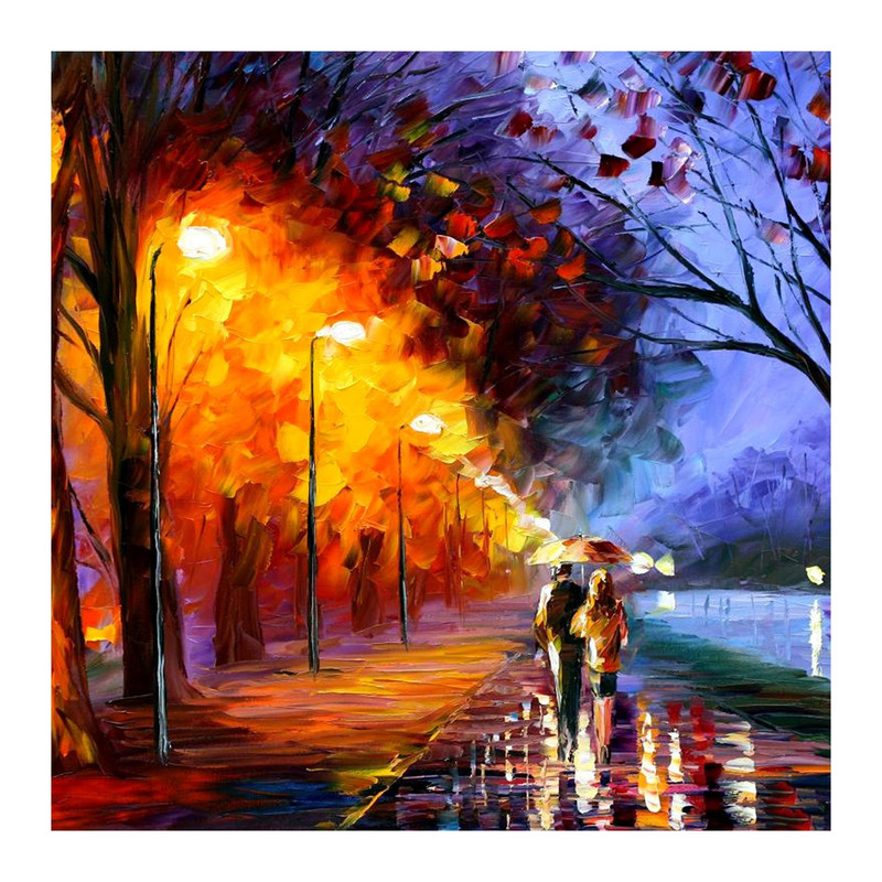 تابلو شاسی مدل R1071 طرح نقاشی عاشقانه