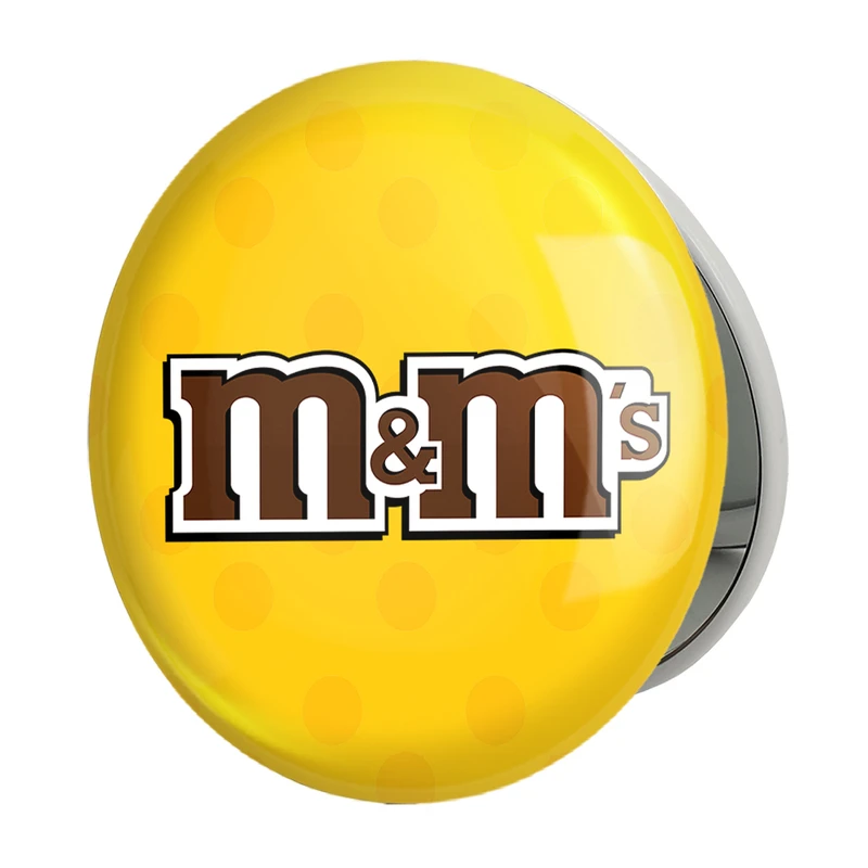 آینه جیبی خندالو طرح ام اند ام m&m مدل تاشو کد 6208 