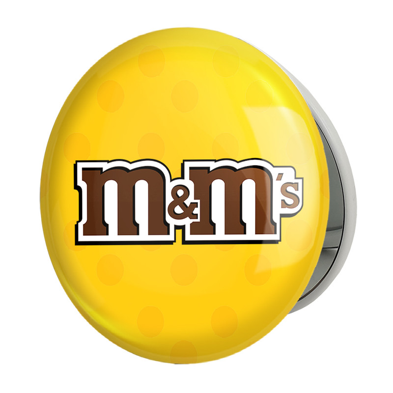 آینه جیبی خندالو طرح ام اند ام m&m مدل تاشو کد 6208 