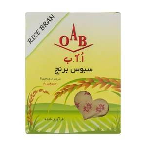 سبوس برنج اُ آ ب
 - 200 گرم