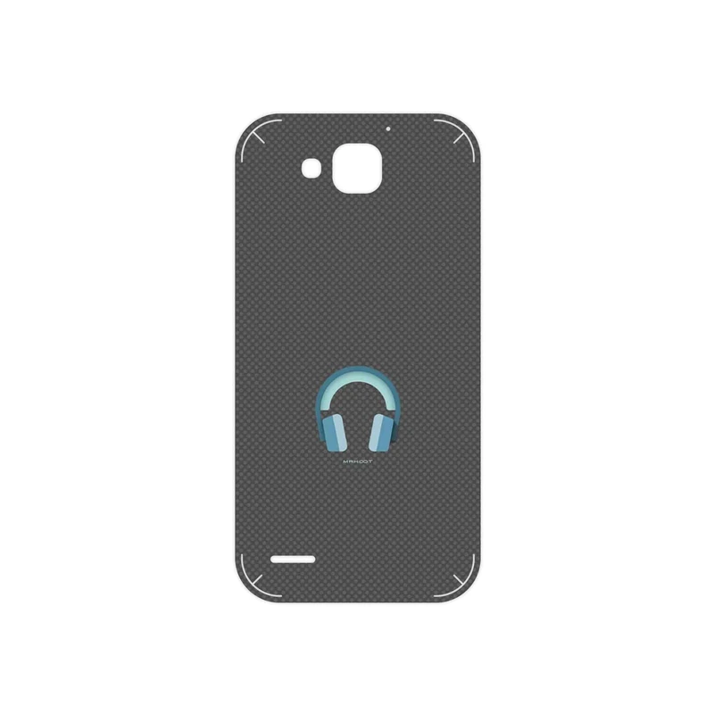 برچسب پوششی ماهوت مدل Minimal Headphone Icon مناسب برای گوشی موبایل هوآوی Ascend G750