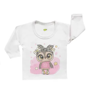 تی شرت آستین بلند نوزادی کارانس مدل TLB-3163