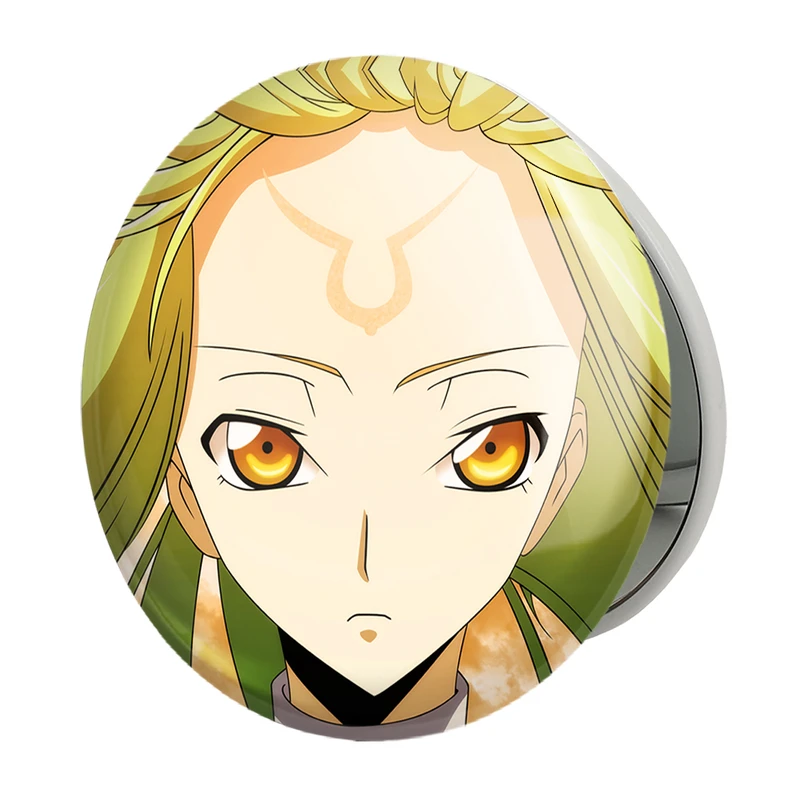 آینه جیبی خندالو طرح سی سی انیمه کد گیاس Code Geass مدل تاشو کد 13066 