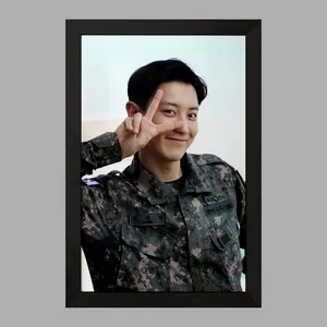 تابلو خندالو مدل چانیول گروه اکسو EXO  کد 16842