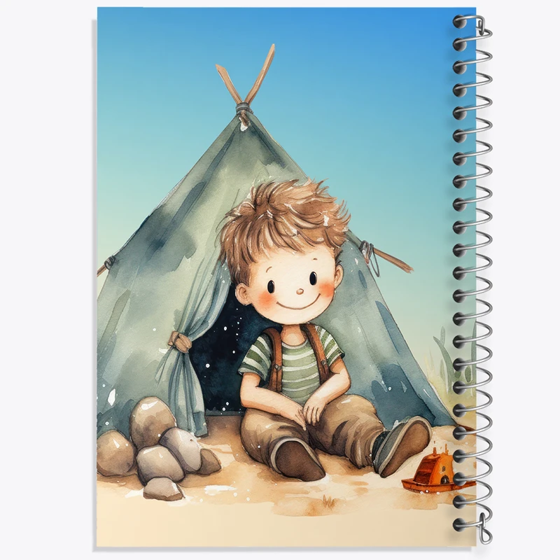 دفتر لیست خرید 50 برگ خندالو طرح پسرانه کد N2233