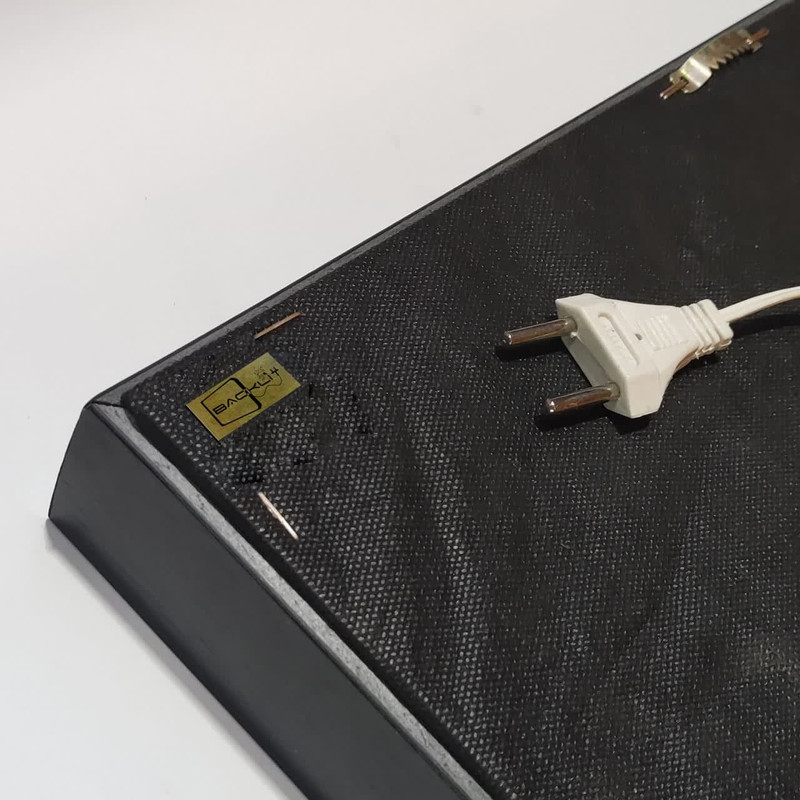 تابلو نوری بکلیت طرح امواج اقیانوس در غروب خورشید مدل B-MO1506