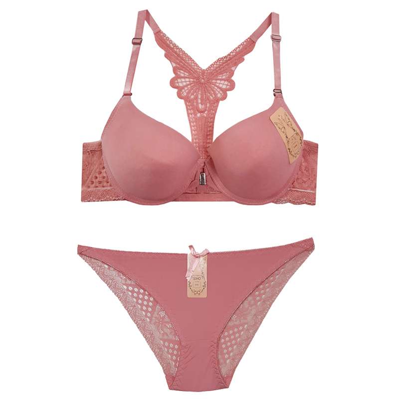 ست شورت و سوتین زنانه مدل جلو بازشونده کد H-409