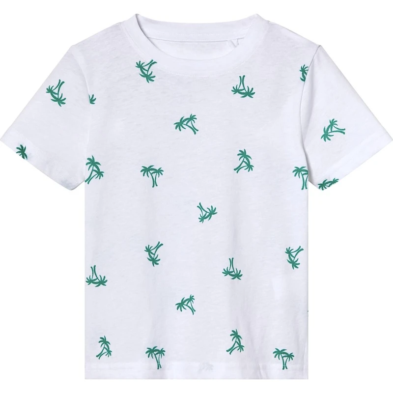 تی‌شرت آستین کوتاه پسرانه لوپیلو مدل نخل