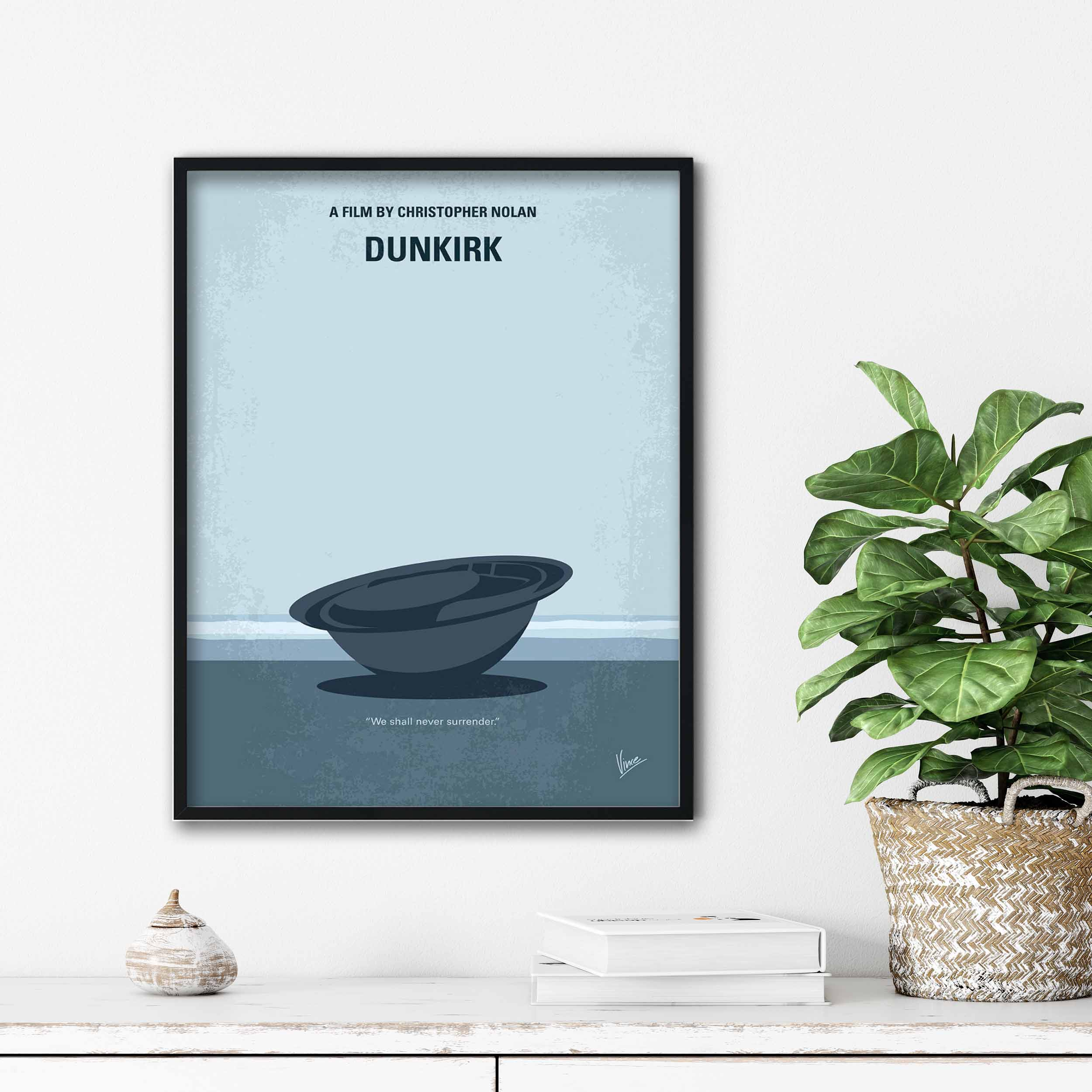 تابلو آتریسا طرح پوستر فیلم Dunkirk مدل ATm108