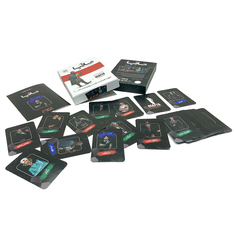 بازی فکری طرح مافیا کلاسیک مدل 001