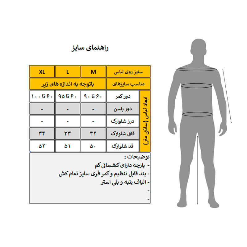 شلوارک مردانه مدل پارلو کد 3467