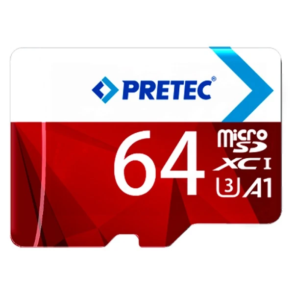 کارت حافظه MicroSDXC I پرتک مدل Small کلاس 10 استاندارد UHS-I U3  سرعت 100MPps ظرفیت 64 گیگابایت