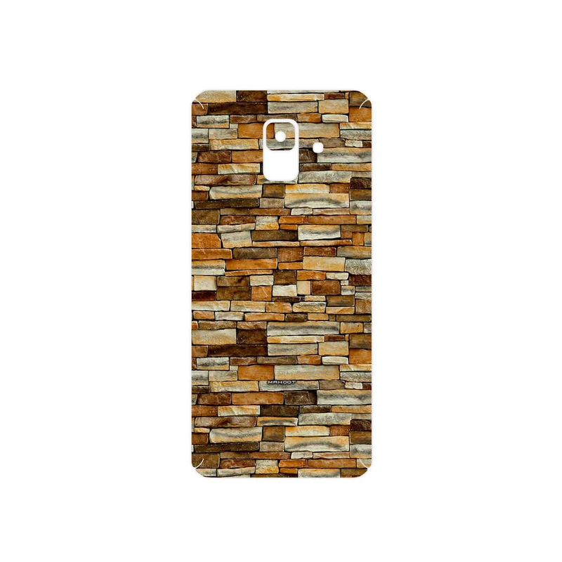 برچسب پوششی ماهوت مدل brickwall مناسب برای گوشی موبایل سامسونگ Galaxy A6 2018