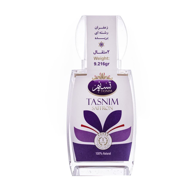 زعفران درجه یک تسنیم آذین - 9.216 گرم