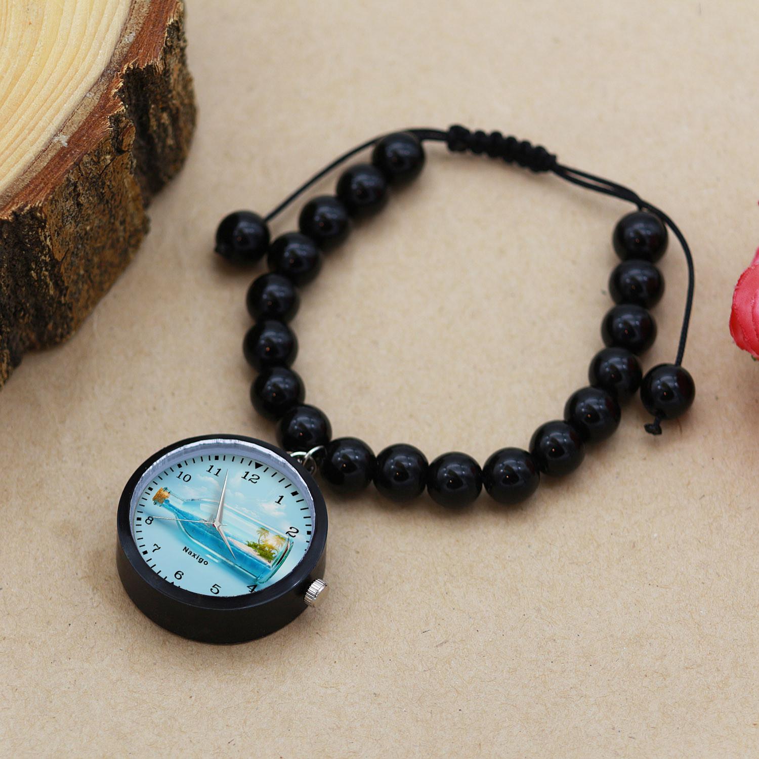 ساعت مچی عقربه ای ناکسیگو مدل ساحل کد BF12958