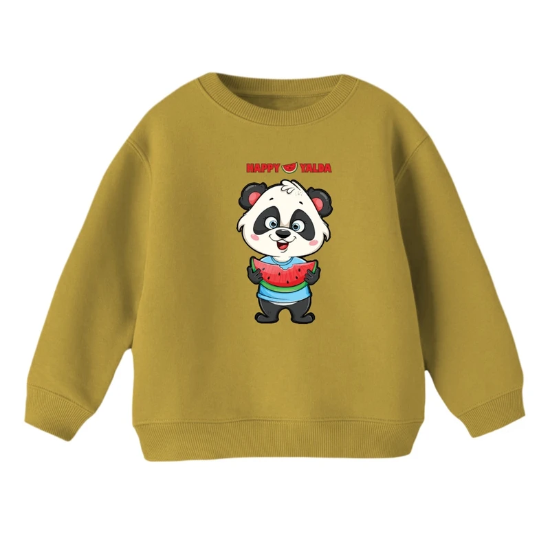 سویشرت بچگانه مدل پاندا هندوانه یلدایی کد 1