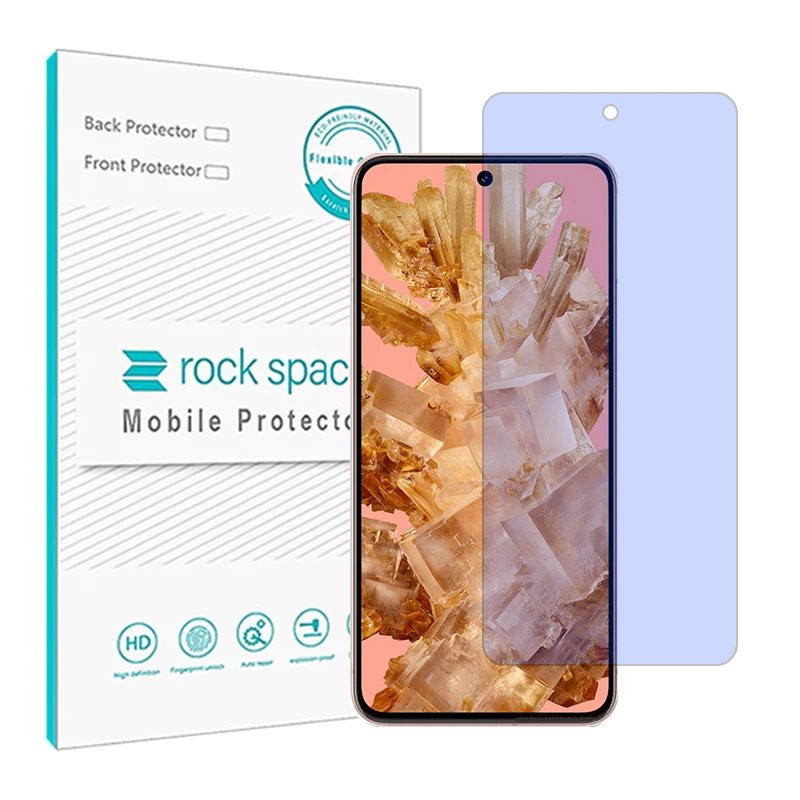 محافظ صفحه نمایش ضد اشعه آبی راک اسپیس مدل HyBLU مناسب برای گوشی موبایل گوگل Pixel 8