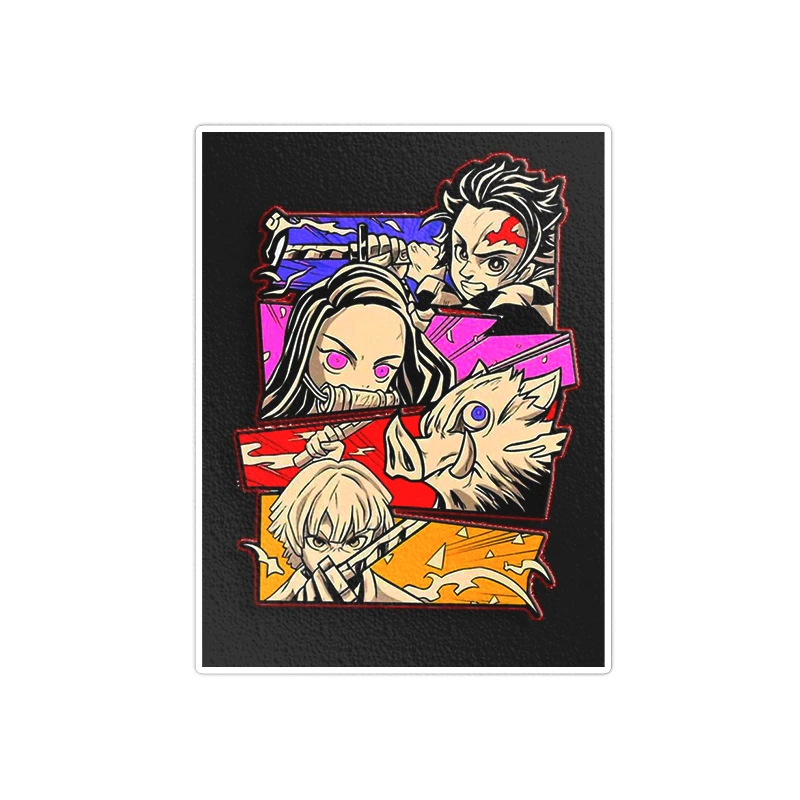   استیکر لپ تاپ ویندی دیزاین طرح attack on titan مدل vindi963
