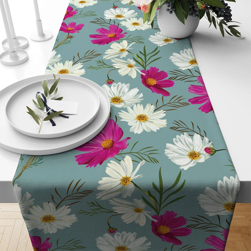 رانر طرح گل همیشه عاشق کد F2RU1059