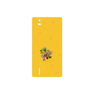 MAHOOT Nostalgic whirligig Cover Sticker for Huawei Ascend P2