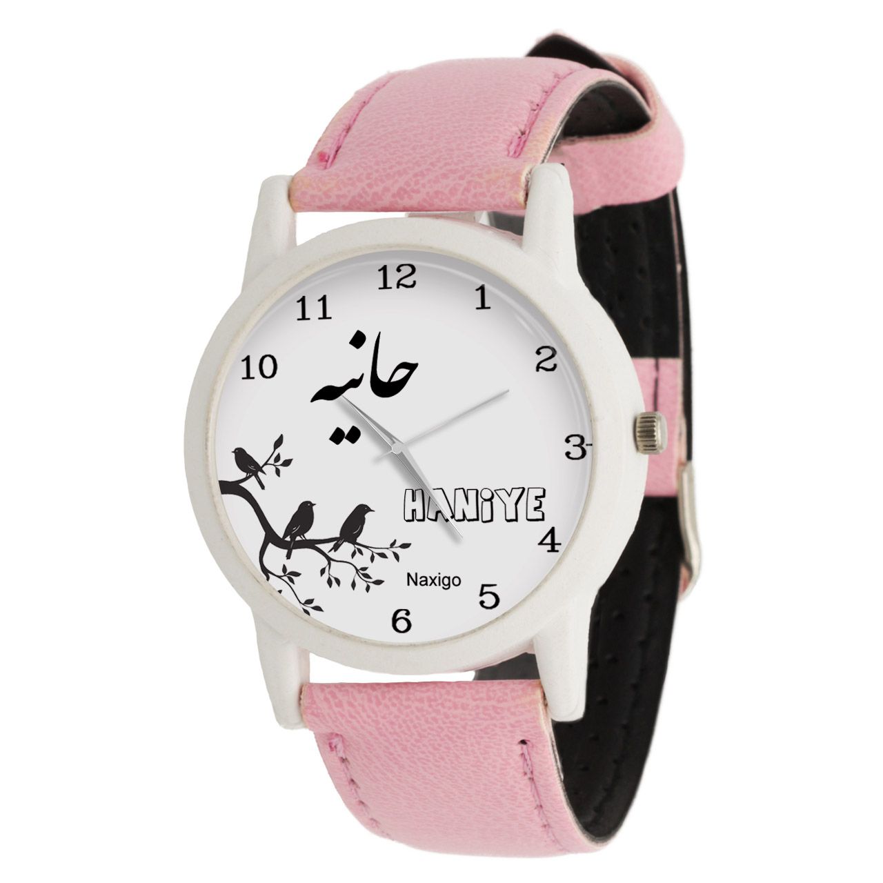 ساعت مچی عقربه ای زنانه ناکسیگو طرح حانیه کد LF3489 -  - 1