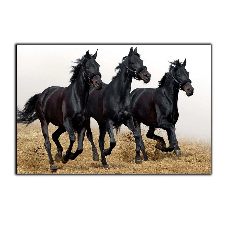 تابلو شاسی بکلیت طرح اسب سیاه مدل SH-7560