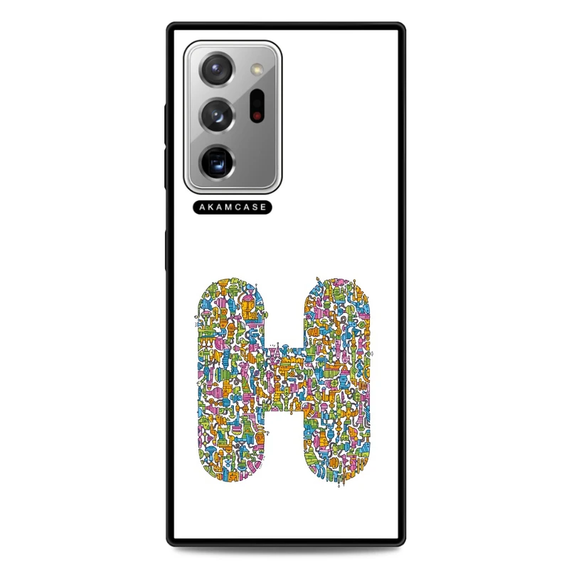 کاور آکام مدل AMC-WSGN20U-ALPHADOODLEBET-8 مناسب برای گوشی موبایل سامسونگ Galaxy Note 20 Ultra