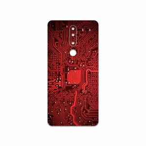 MAHOOT Red Printed Circuit Board Cover Sticker for Nokia 3.1 Plus