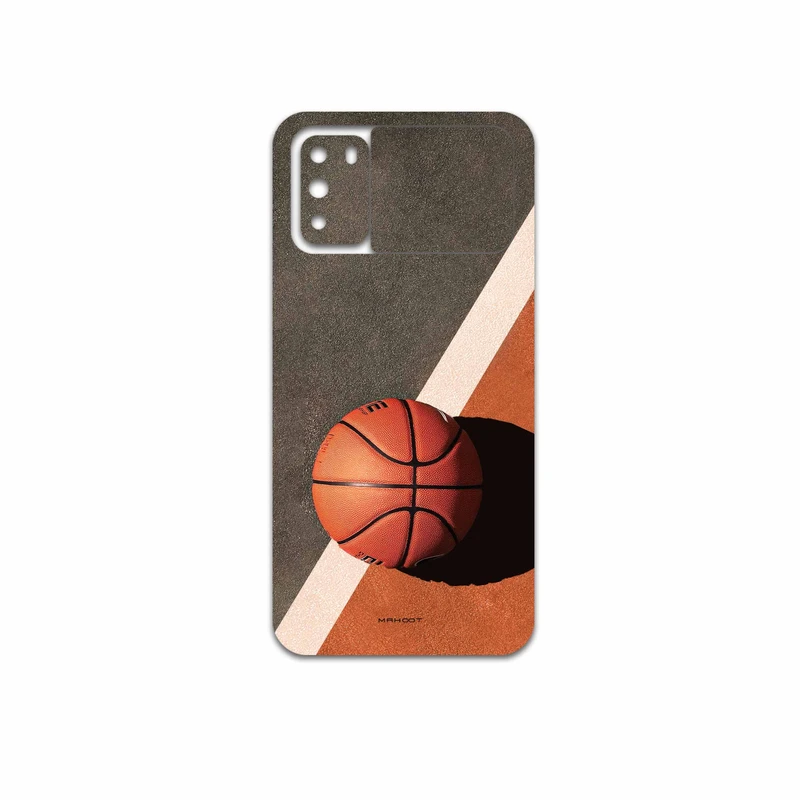 برچسب پوششی ماهوت مدل Basketball مناسب برای گوشی موبایل شیائومی Poco M3